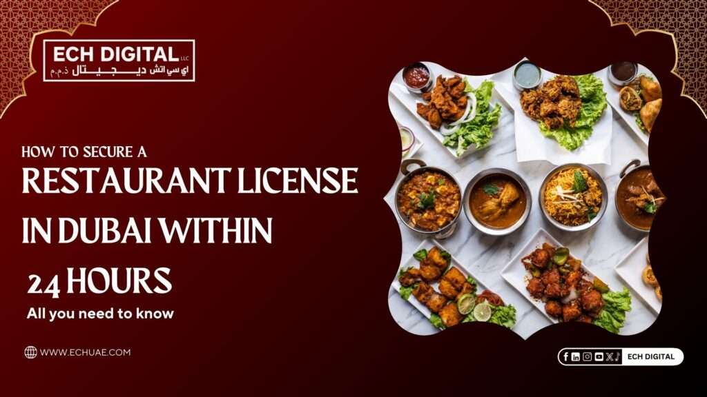 Restaurant License in Dubai